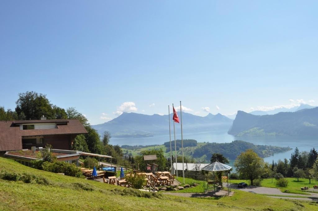 Hôtel Gasthaus Schwendelberg Luzern-Horw Extérieur photo