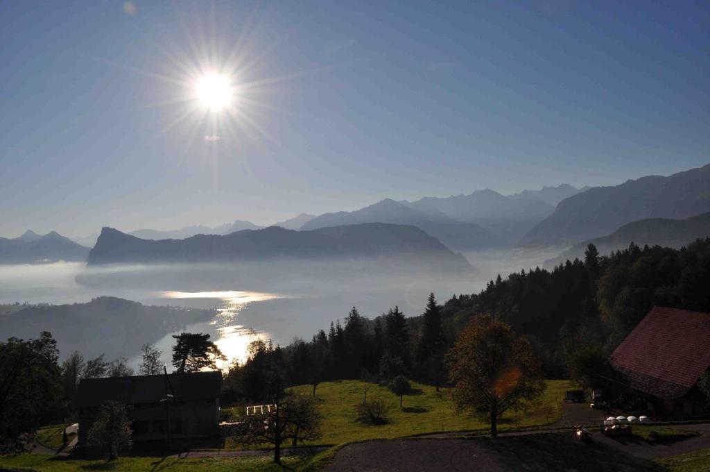 Hôtel Gasthaus Schwendelberg Luzern-Horw Extérieur photo